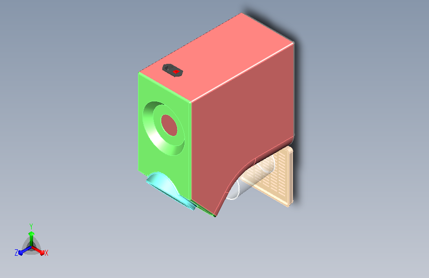 新型迷你饮水机模型