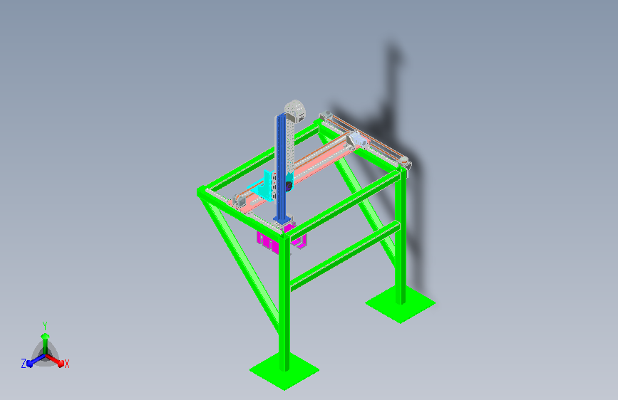 悬臂式桁架坐标机械手