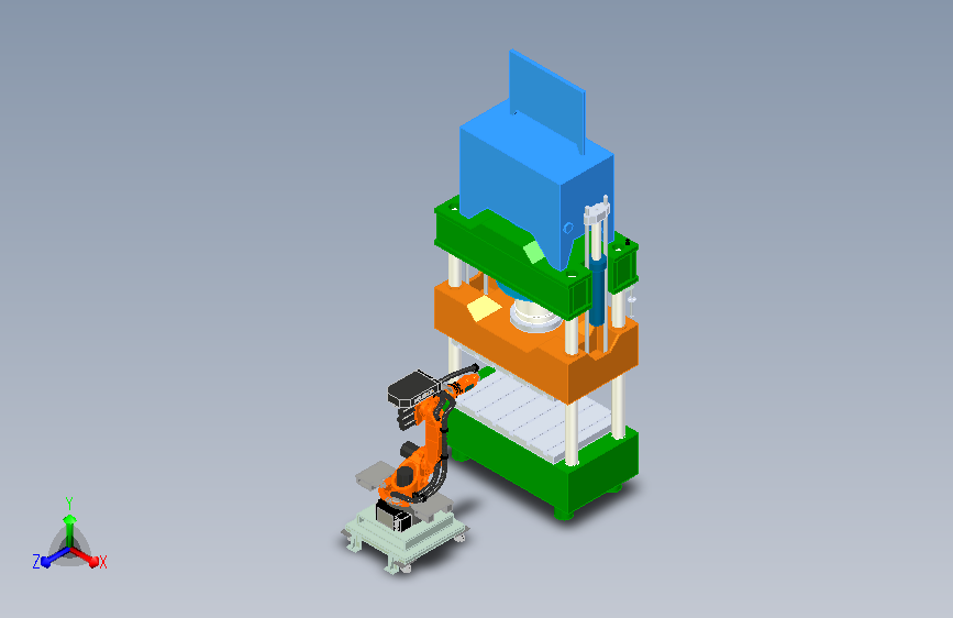 压铸机器人自动化上下料设计