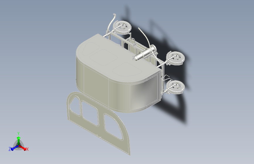 移动式医疗病床车