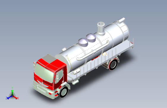 油罐卡车设计