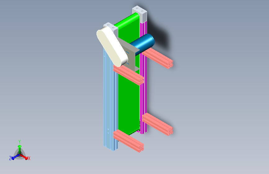 圆片电池输送线设计