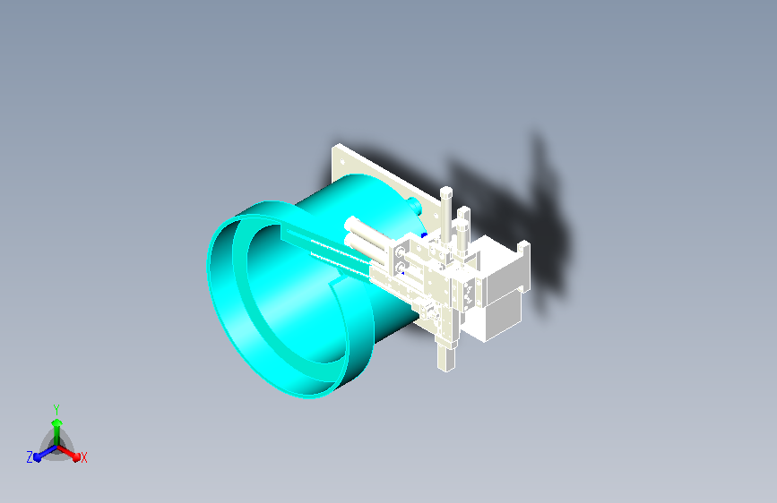圆柱阶梯轴自动化送料设计