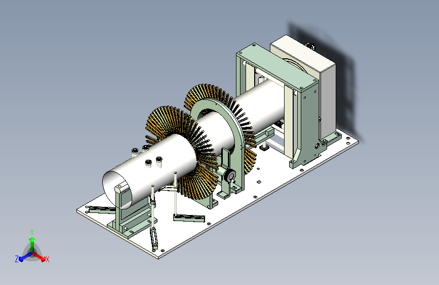 圆桶柔性旋转机构设计