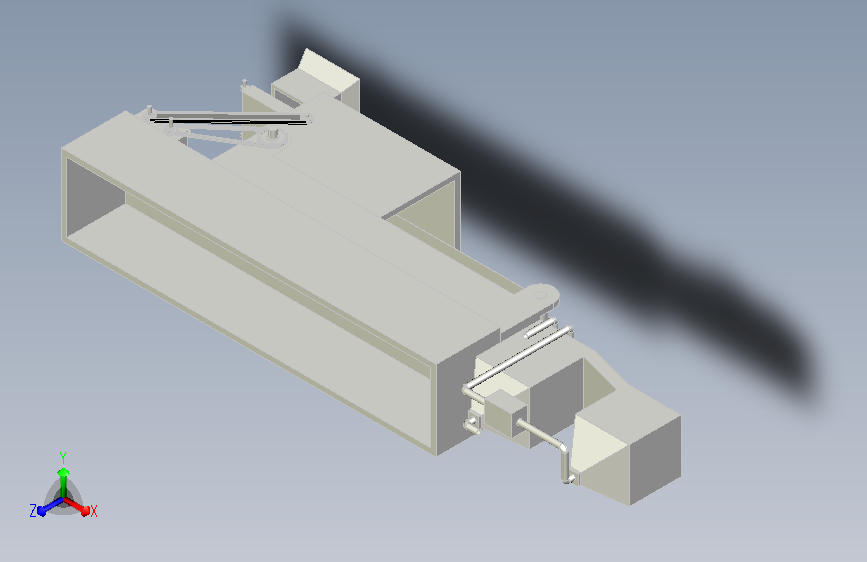 振动筛三维模型