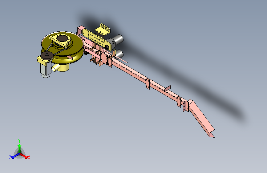纸杯输送线设计