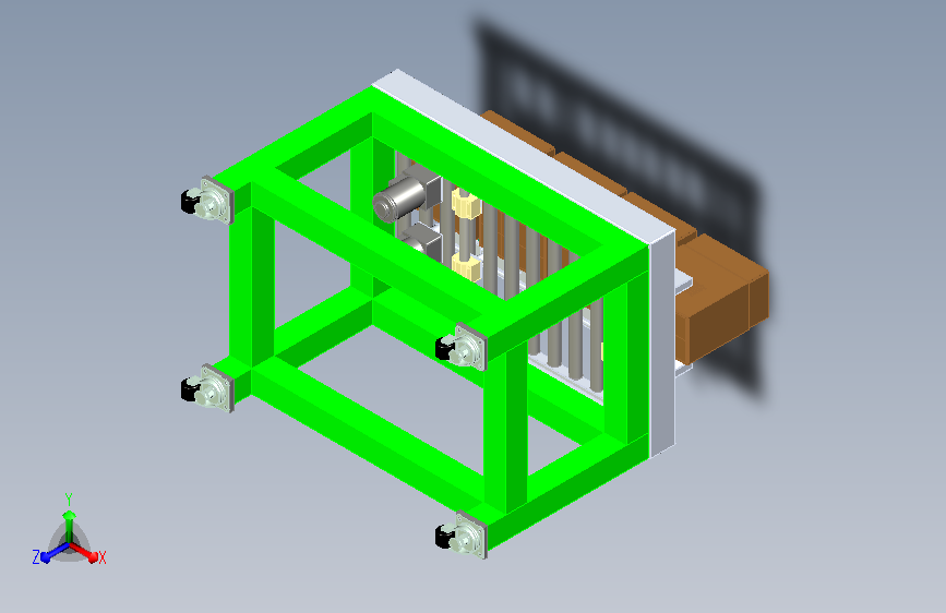 纸箱对中整形输送线设计