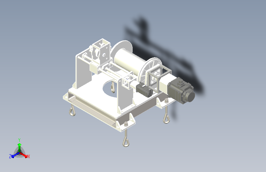 智能绞车排绳器