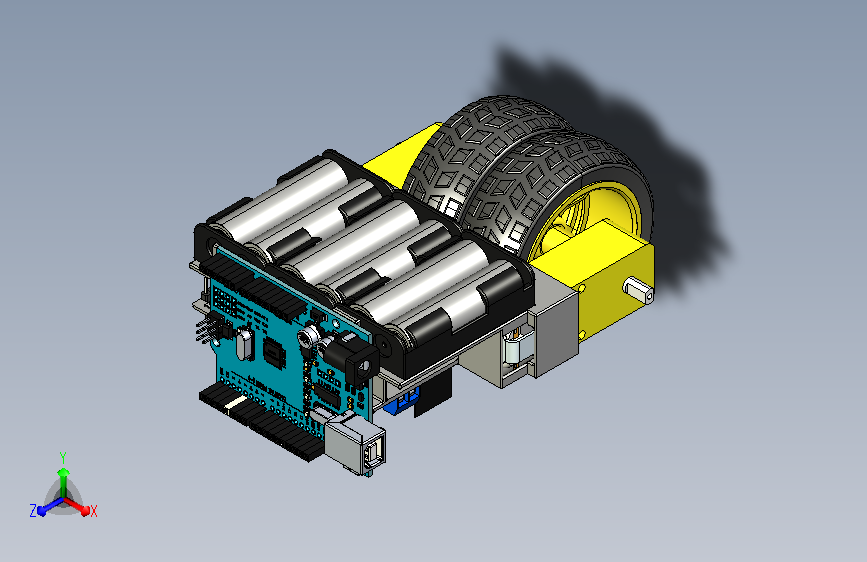 智能平衡机器人模型