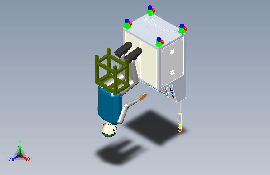 坐姿操作平台设计
