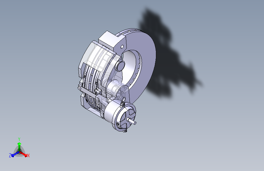 重卡气压盘式制动器设计