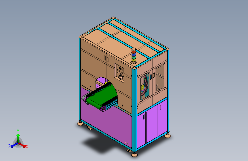 胶带水平缠绕机 1452936==wb50