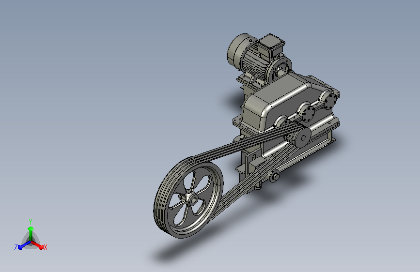 电机变速箱皮带轮总成=731042=30