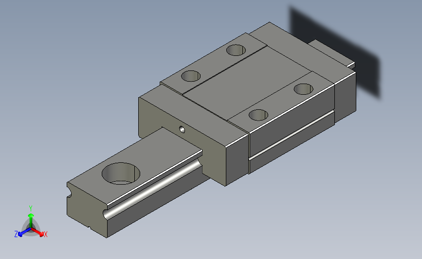 SNCC-H10-1-L55微型导轨-标准型.stp