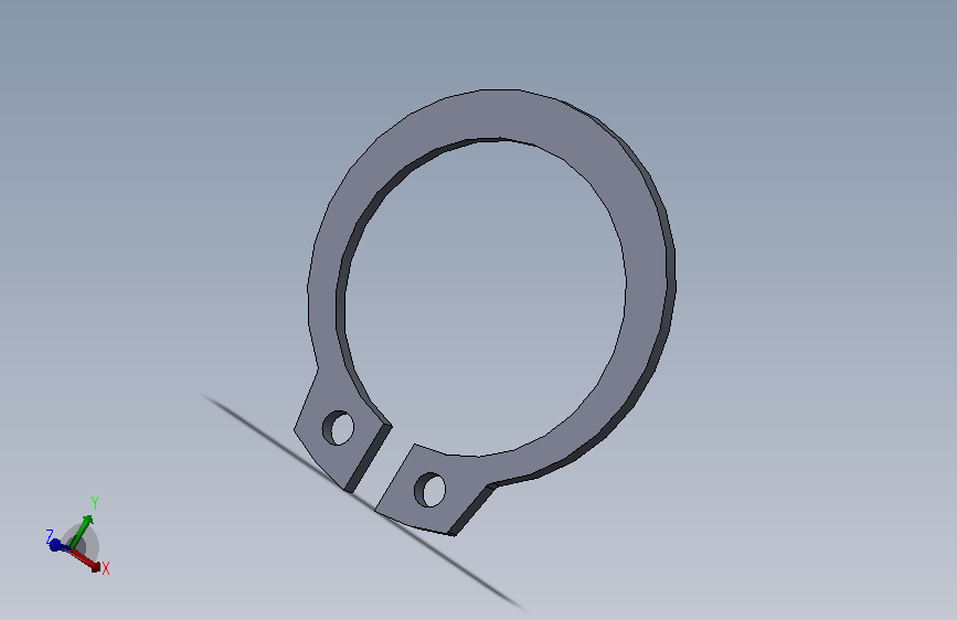 GB 894．1-86[轴用弹性挡圈A型17]