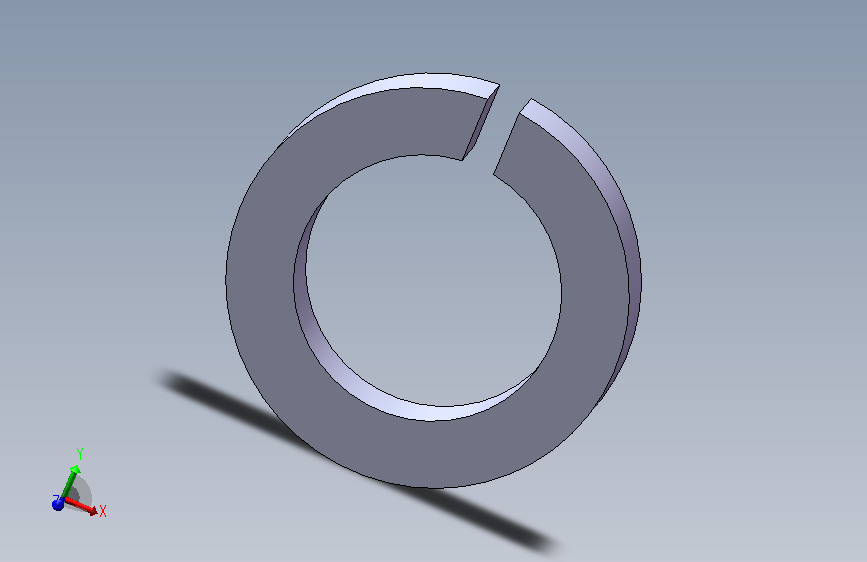 标准型弹性垫圈(装配)16×4．1[GB／T93-1987]