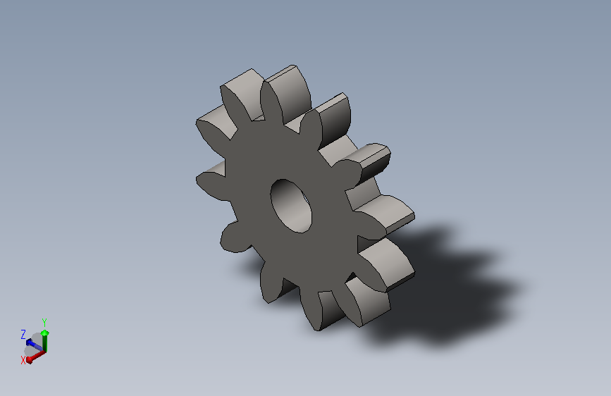 齿轮Spur Gear_ISO