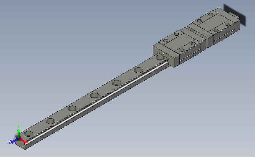 SNCC-H10-2-L195微型导轨-标准型.stp