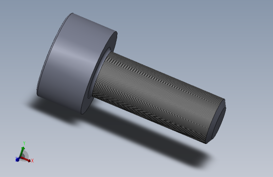 内六角圆柱头螺钉M3×8[GB／T70．1-2000]