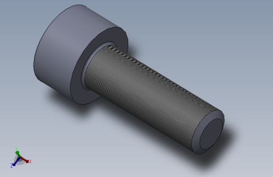 内六角圆柱头螺钉M4×12[GB／T70．1-2000]