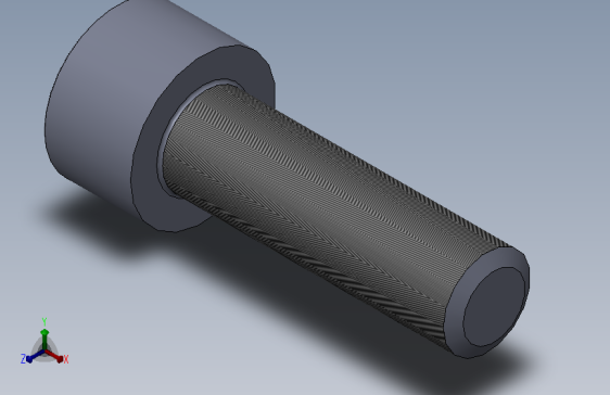 内六角圆柱头螺钉M6×20[GB／T70．1-2000]