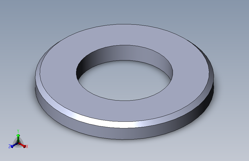 平垫圈倒角型A级12×2．5[GB／T97．2-1985]