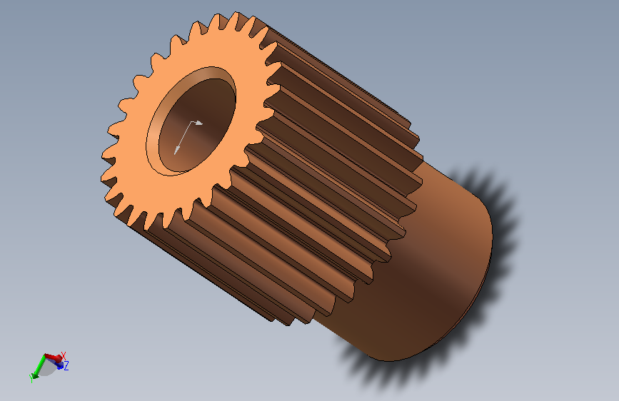圆柱齿轮26×0.5BBB