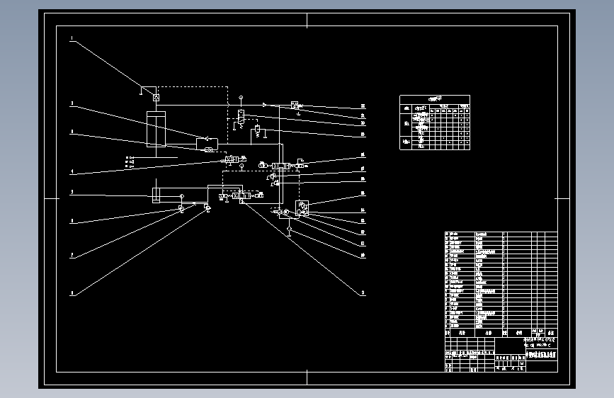 四柱式液压机总体及液压系统设计