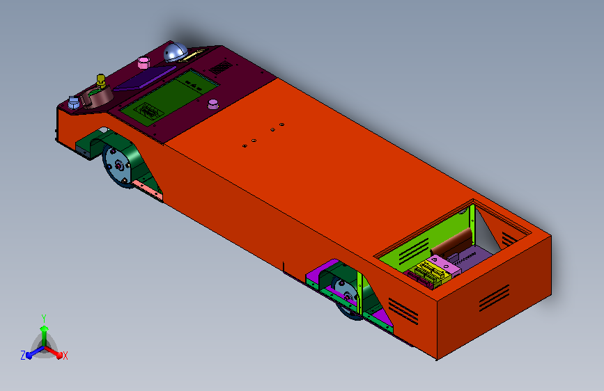 背载式智能化搬运小车