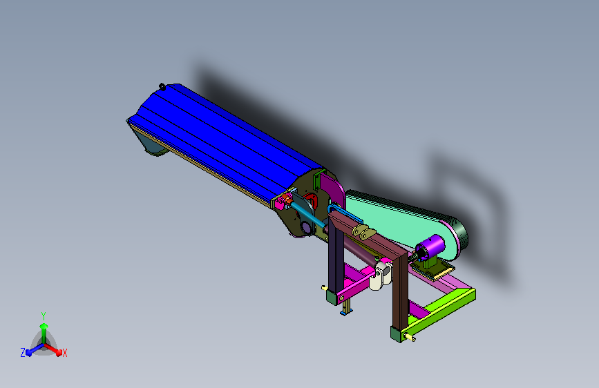侧联林木半自动化破碎器械