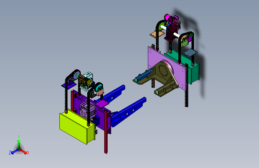 车架焊装自动翻转定位设备