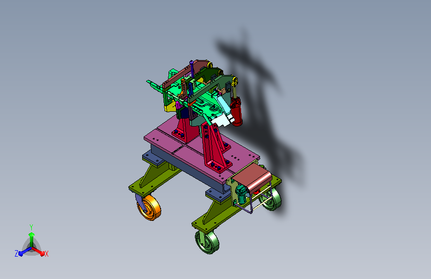 车门下框内板定位夹持工装