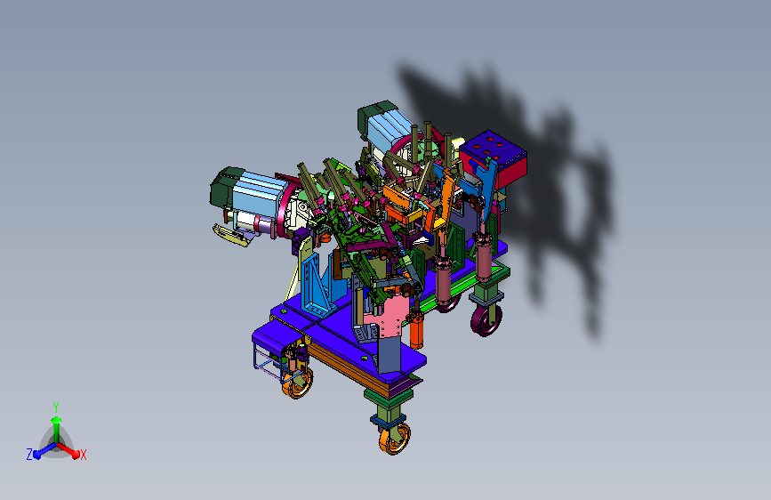 车身前柱补强板固定夹具