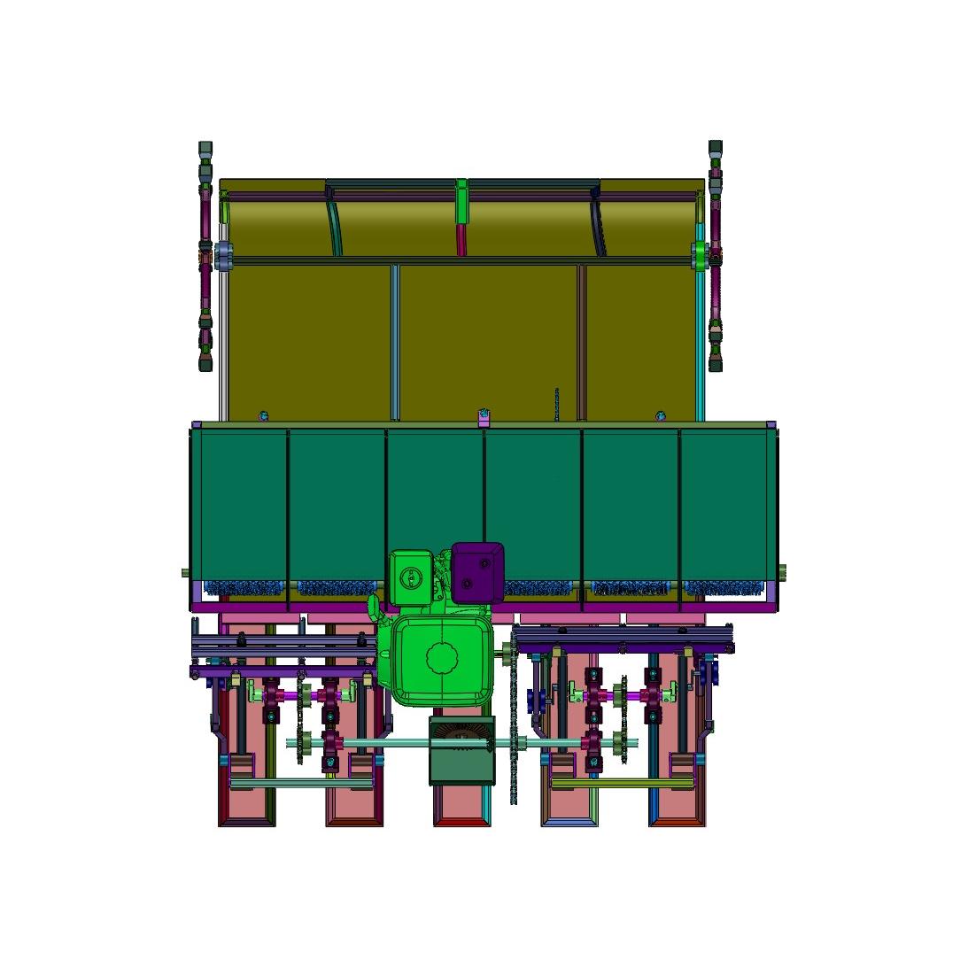 稻苗田间定植专用机械