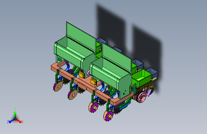 定量排种农用种植机械
