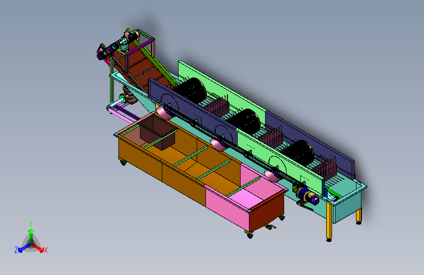 豆苗净洗自动化设备