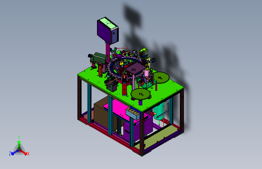 断路保险件自动组立装置