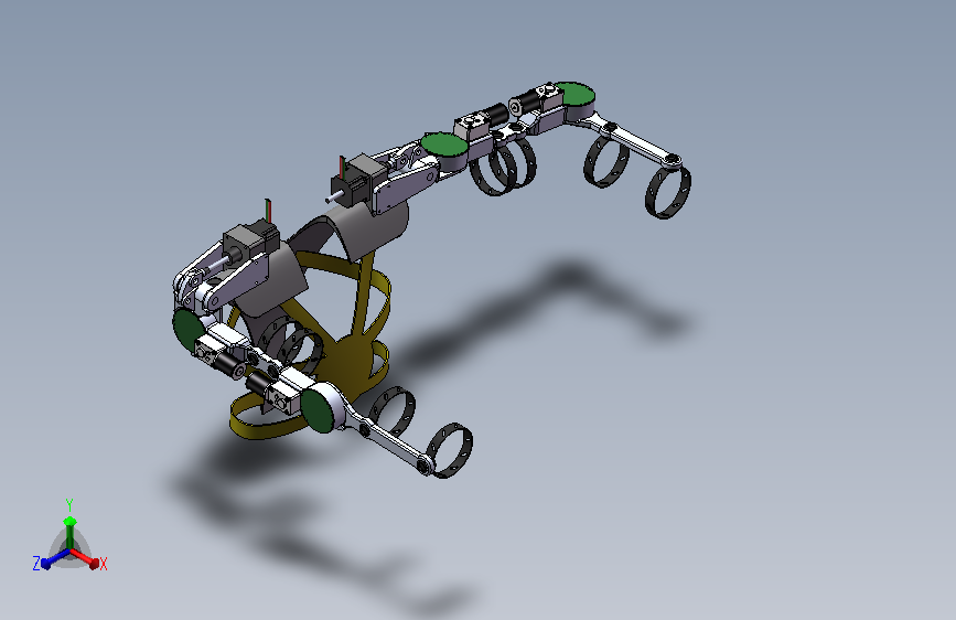 可穿戴上肢外骨骼机械臂