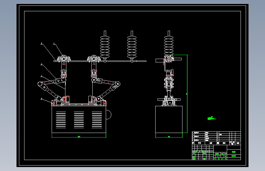 高压输电线路巡检机器人-电力巡检机器人设计含CAD图纸+说明