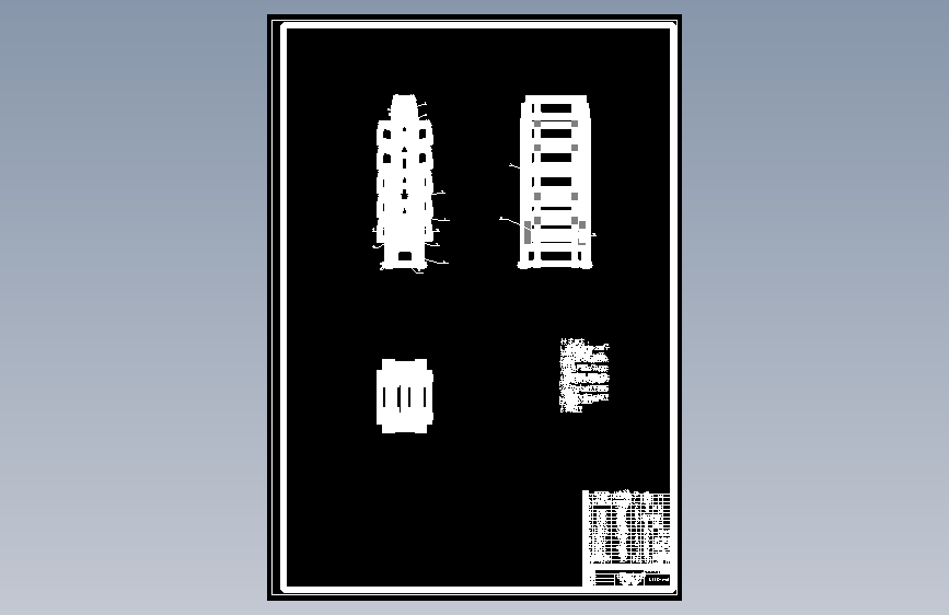 垂直循环式立体停车设备
