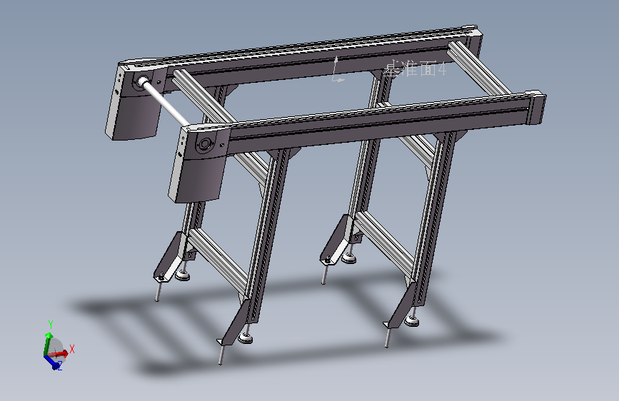 倍速链线体模型