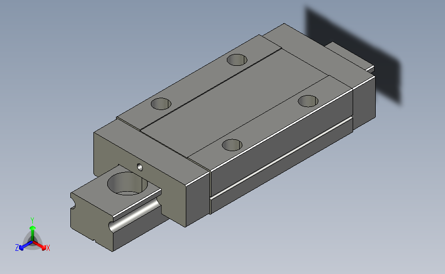 SNHC-H10-1-L55微型导轨-标准型.stp