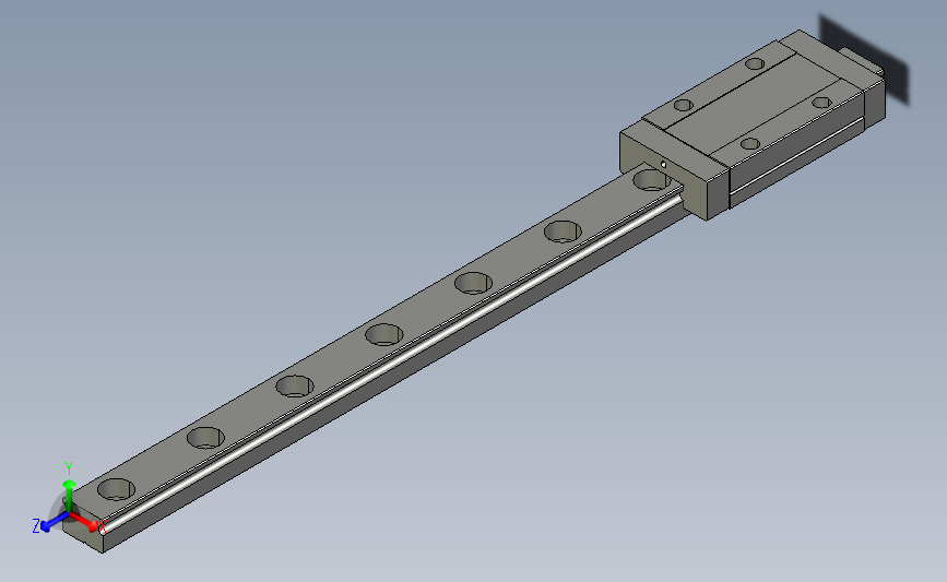 SNHC-H10-1-L175微型导轨-标准型.stp