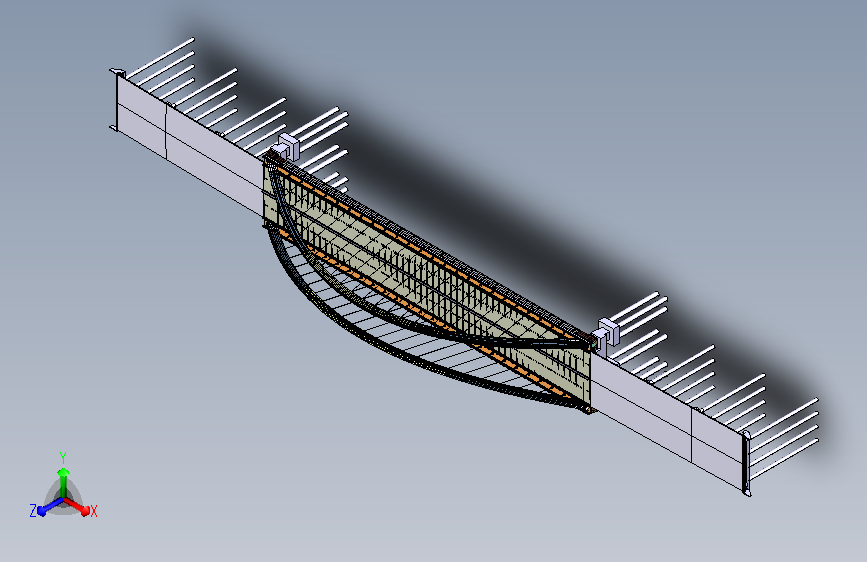 提篮拱桥CATIA模型 362925==wb12