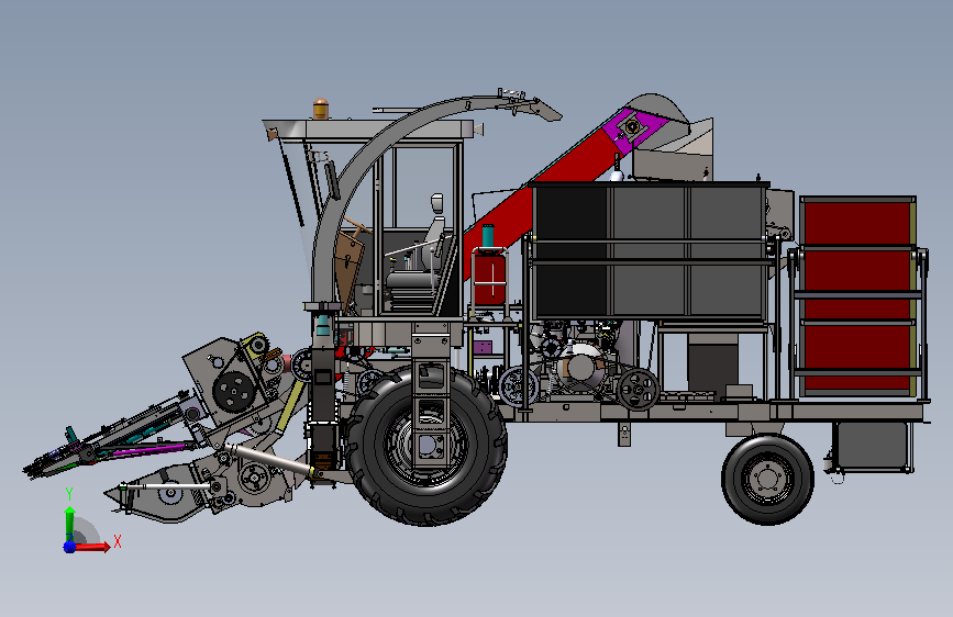 穗茎兼收玉米收获机=635139=3000