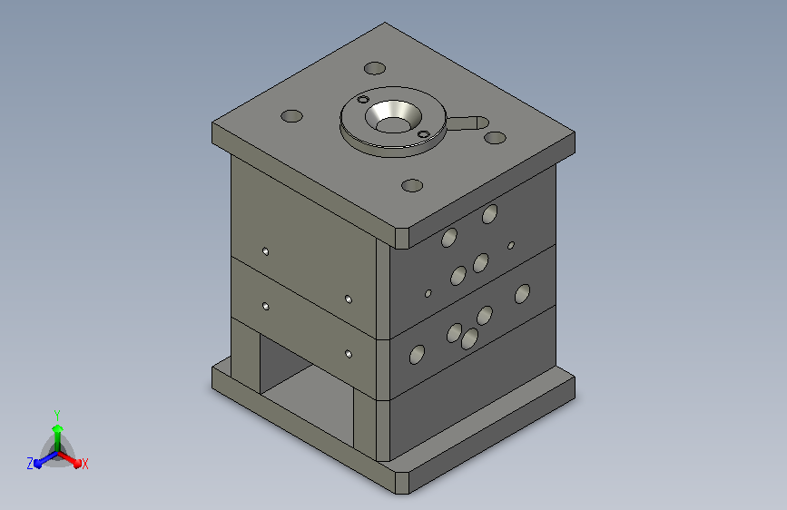 小方碗模具设计