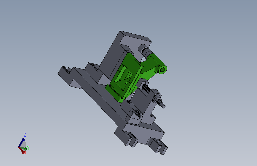 尾座体铣夹具 1546831==wb100