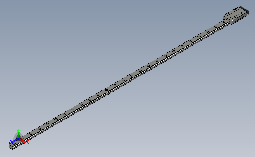 SNHC-H13-1-L695微型导轨-标准型.stp
