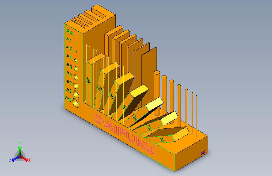 3D打印机打印能力检测模型