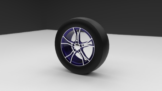 205 R50-17轮毂轮胎设计